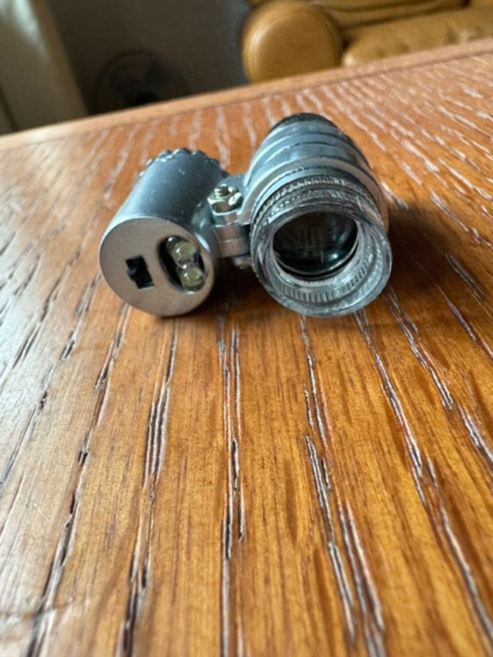 45X Power Mini Pocket size microscope great condition, battery operated.